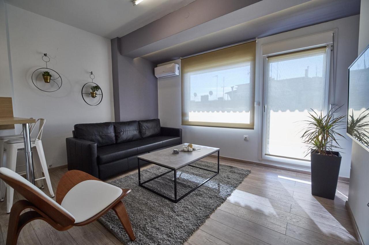 Luxury Studio In Thessaloniki Apartment Luaran gambar