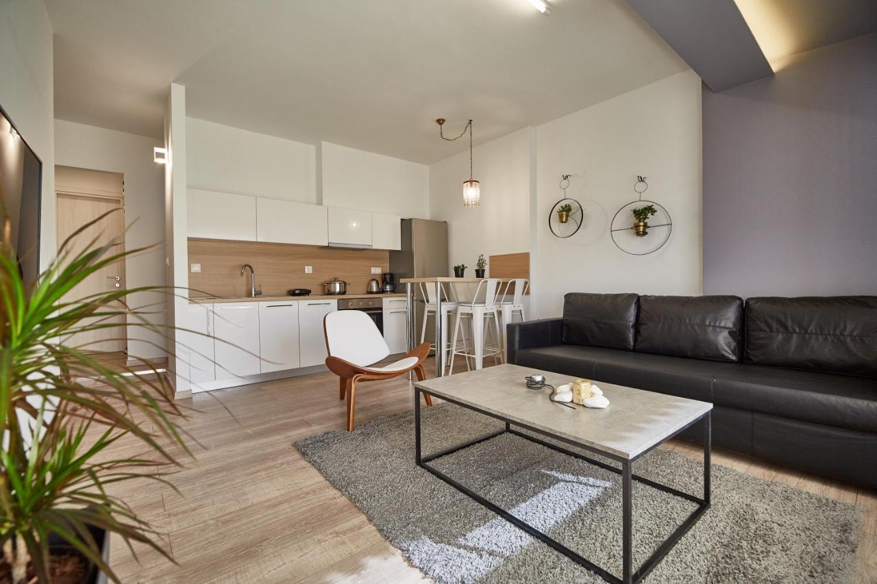 Luxury Studio In Thessaloniki Apartment Luaran gambar