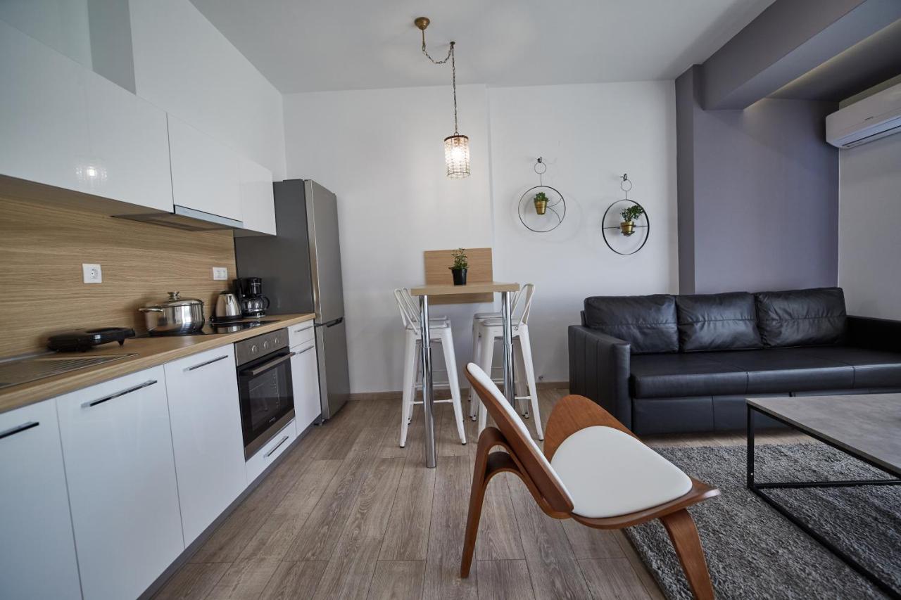 Luxury Studio In Thessaloniki Apartment Luaran gambar